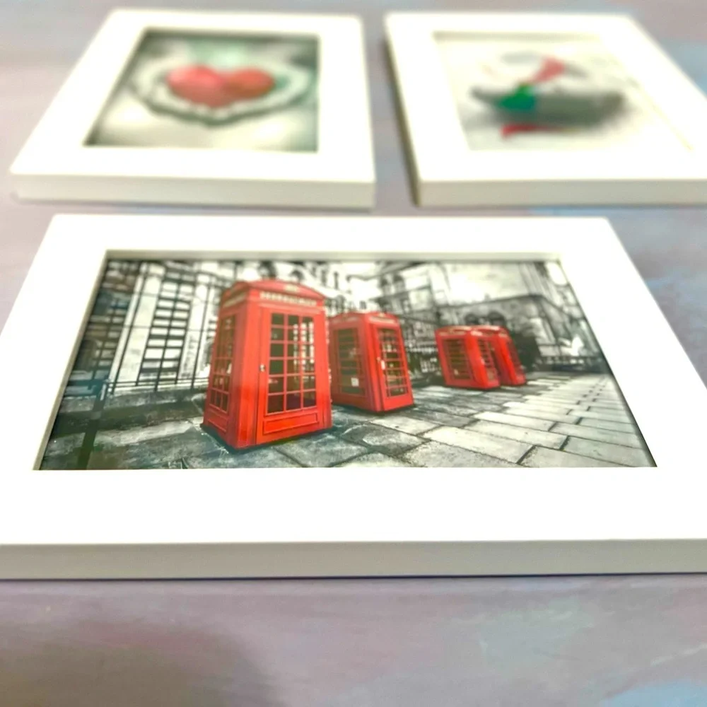 White Photo Frame Set - Picture 4 of 8